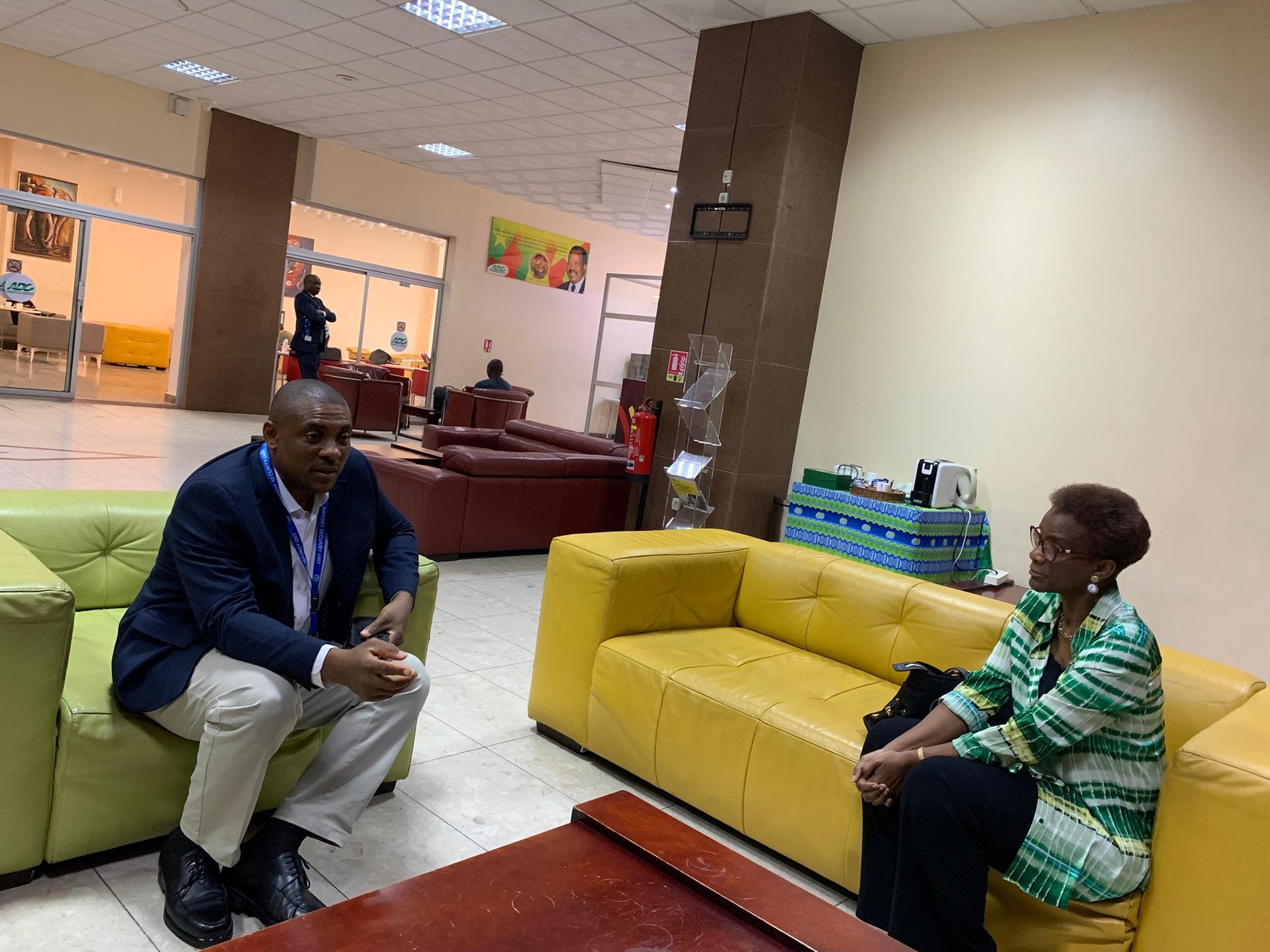 Accueil de S.E. Madame la Ministre de la Planification à Douala–Aout 2025