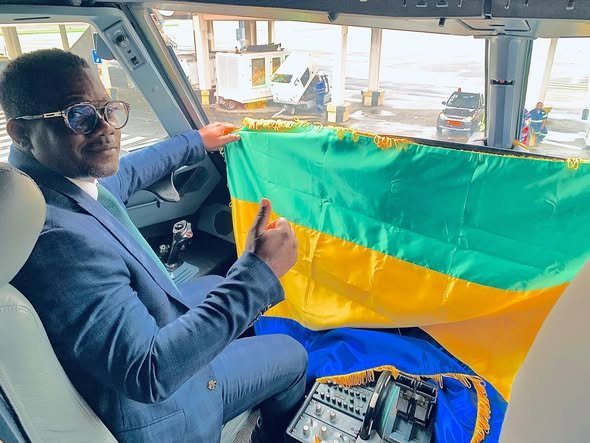 Vol inaugural Fly Gabon - JUILLET 2025